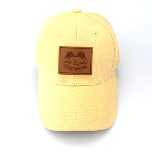 Бейсболка с кожаным шильдом Владивосток Мост