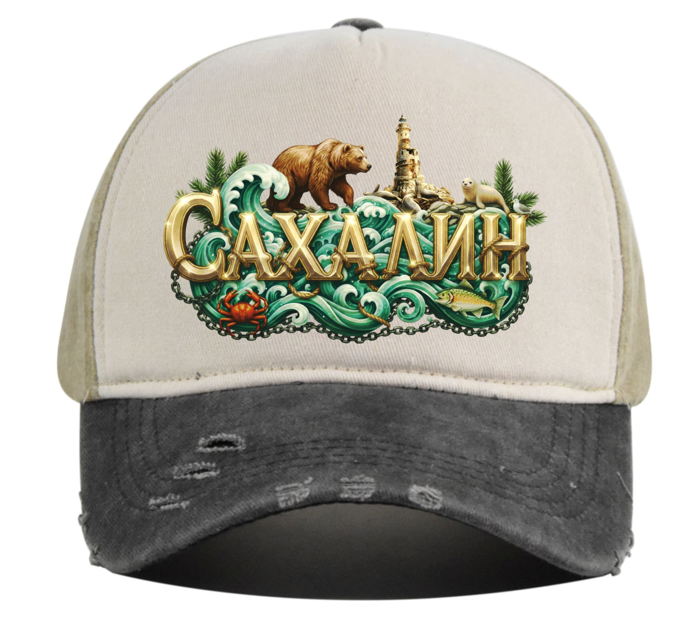 DTF cap OCEAN ищ90